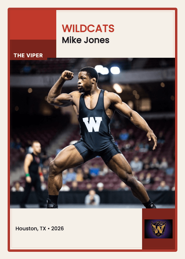 Classic trading card example