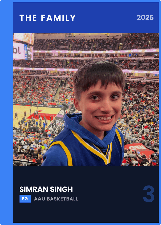 Modern trading card example