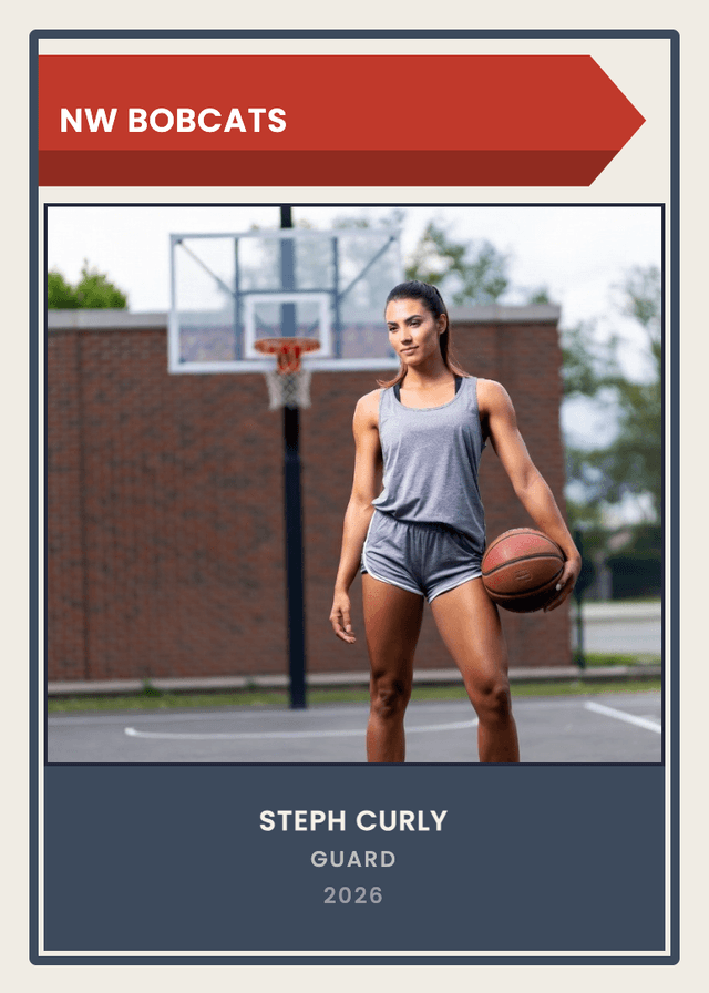 Vintage trading card example